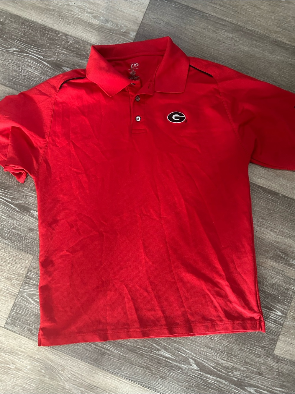 Men's UGA Red Polo Shirt